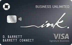 Chase Ink Business Unlimited credit card