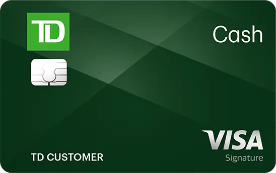 TD Bank Cash credit card