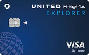 United Explorer credit card