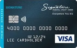 Signature FCU Visa Signature credit card