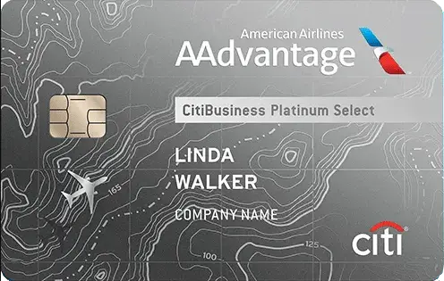 American Airlines AAdvantage Platinum Select Business credit card