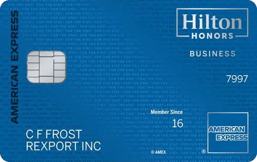 Hilton Honors Business credit card