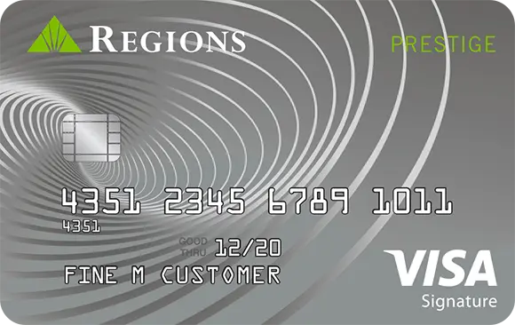 Regions Prestige credit card