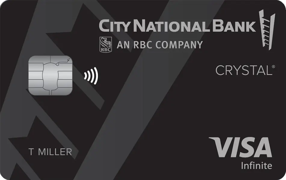 City National Crystal credit card