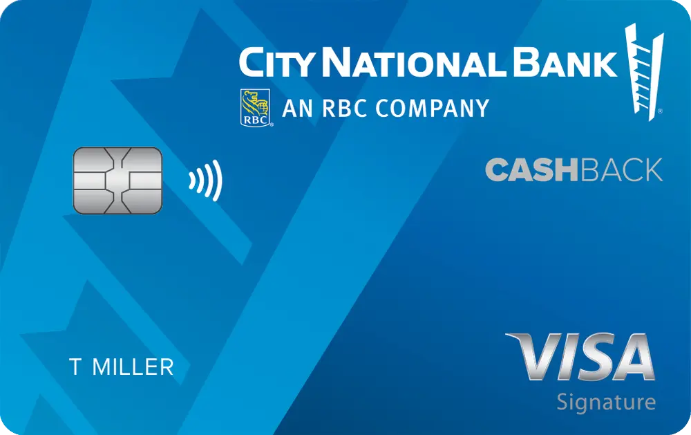 City National Cash Back credit card