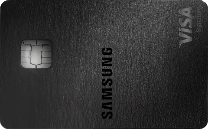 Samsung Galaxy credit card